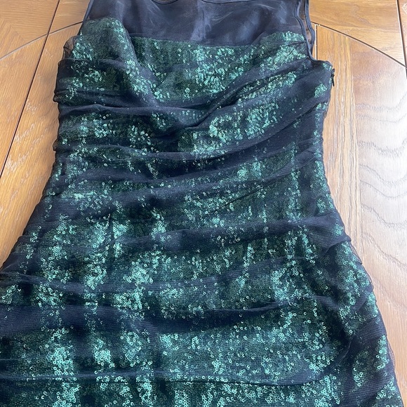 Cute Green Sequin Cynthia Steffe Dress - Picture 6 of 7